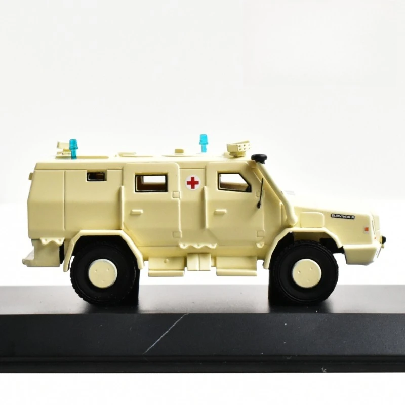 BOS 1/87 RMMV Survivor R-Polizei Legierung Spielzeug Kraftfahrzeug Druckguss Metall Modell Geschenke