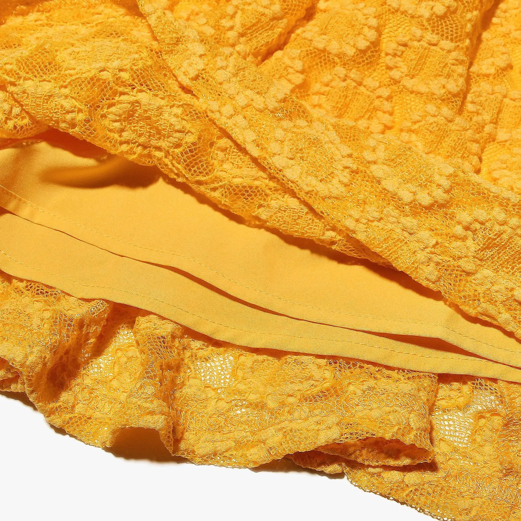 Vestido camisola de encaje sexy – Falda abullonada dulce y atrevida para mujer