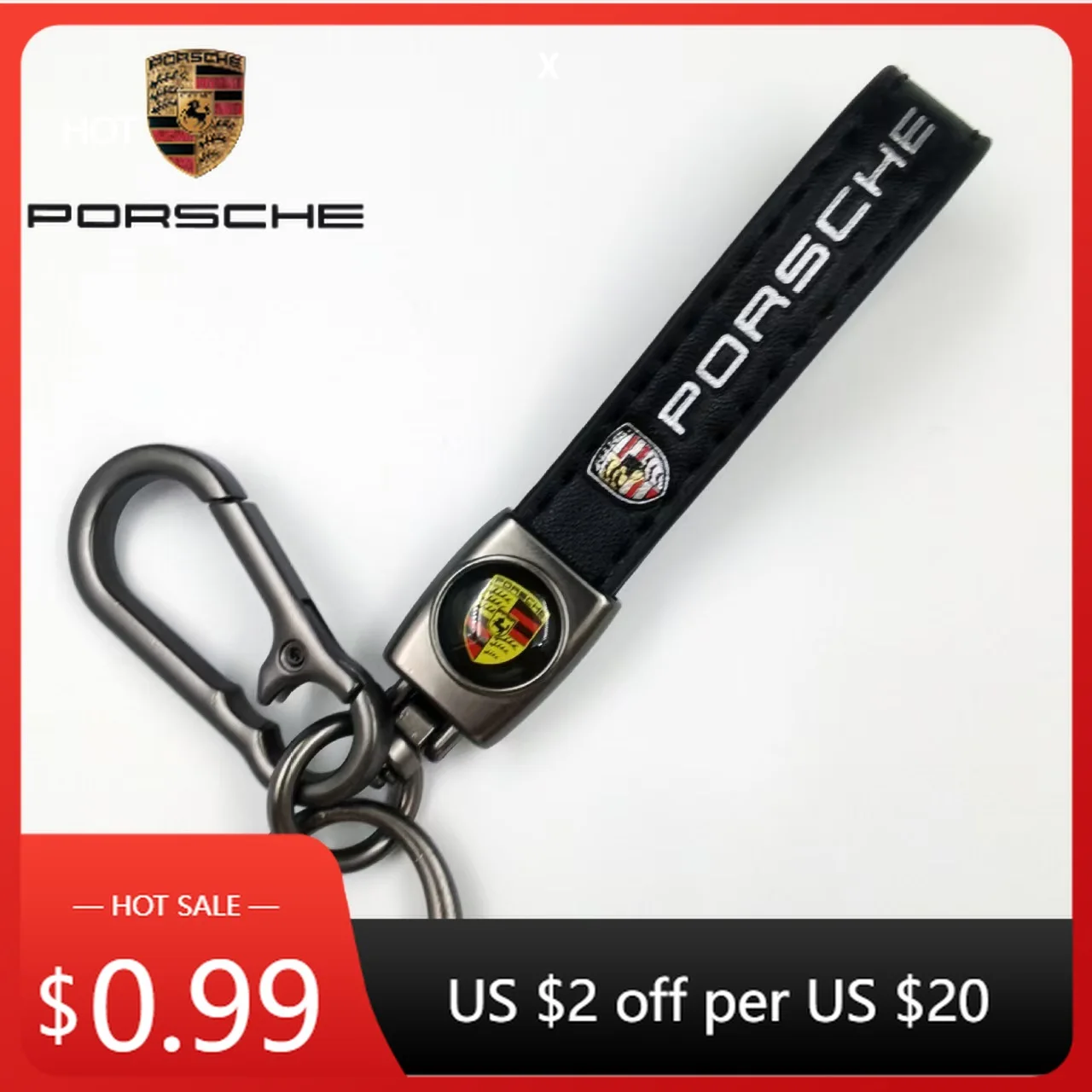 

Наклейка на автомобиль для Porsche Cayman, Cayenne, 911, Macan, кожаный брелок для ключей, кольцо для ключей для Porsche Cayenne, Panamera, Macan