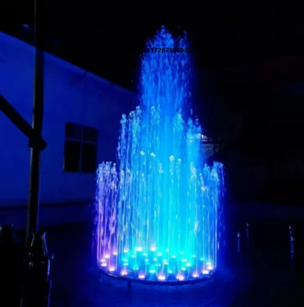 Large Commercial 304 Stainless Steel High-Flow Geysers Fountain Nozzle Modern Design for Municipal Square Music Fountains