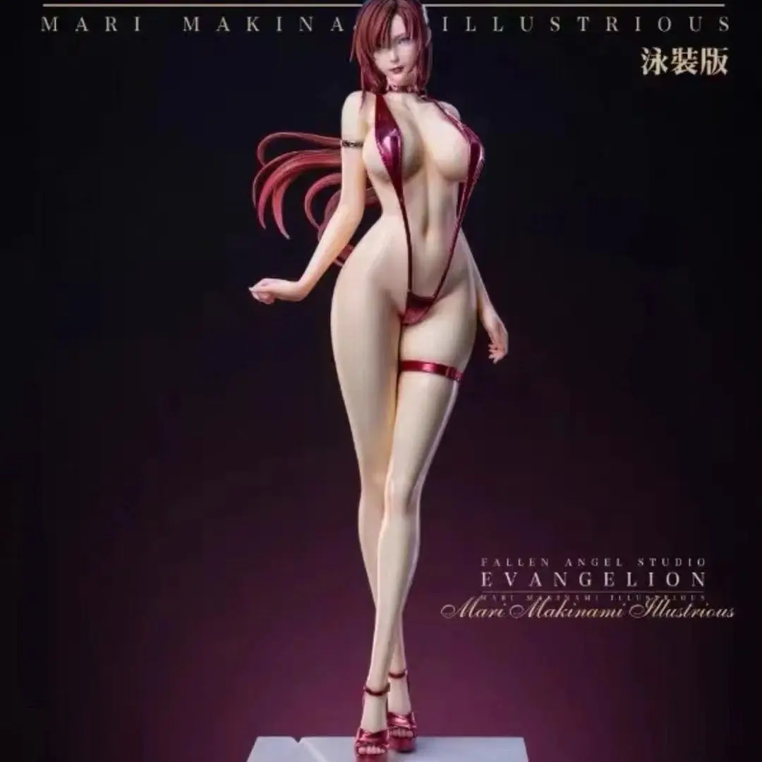 Gk 1/4 ماري ماكينامي الشكل اللامع ملابس السباحة فتاة أرقام أنيمي تمثال نموذج جمع تمثال مكتب الديكور اللعب الهدايا