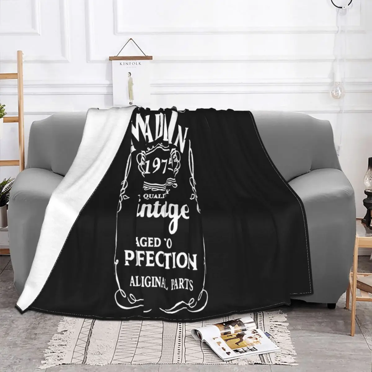 Clothing S M L Xl Xxl Mens Made In 1975 Born 42Nd Year Birthday Age Present O Christmas Personalized Throw Blanket