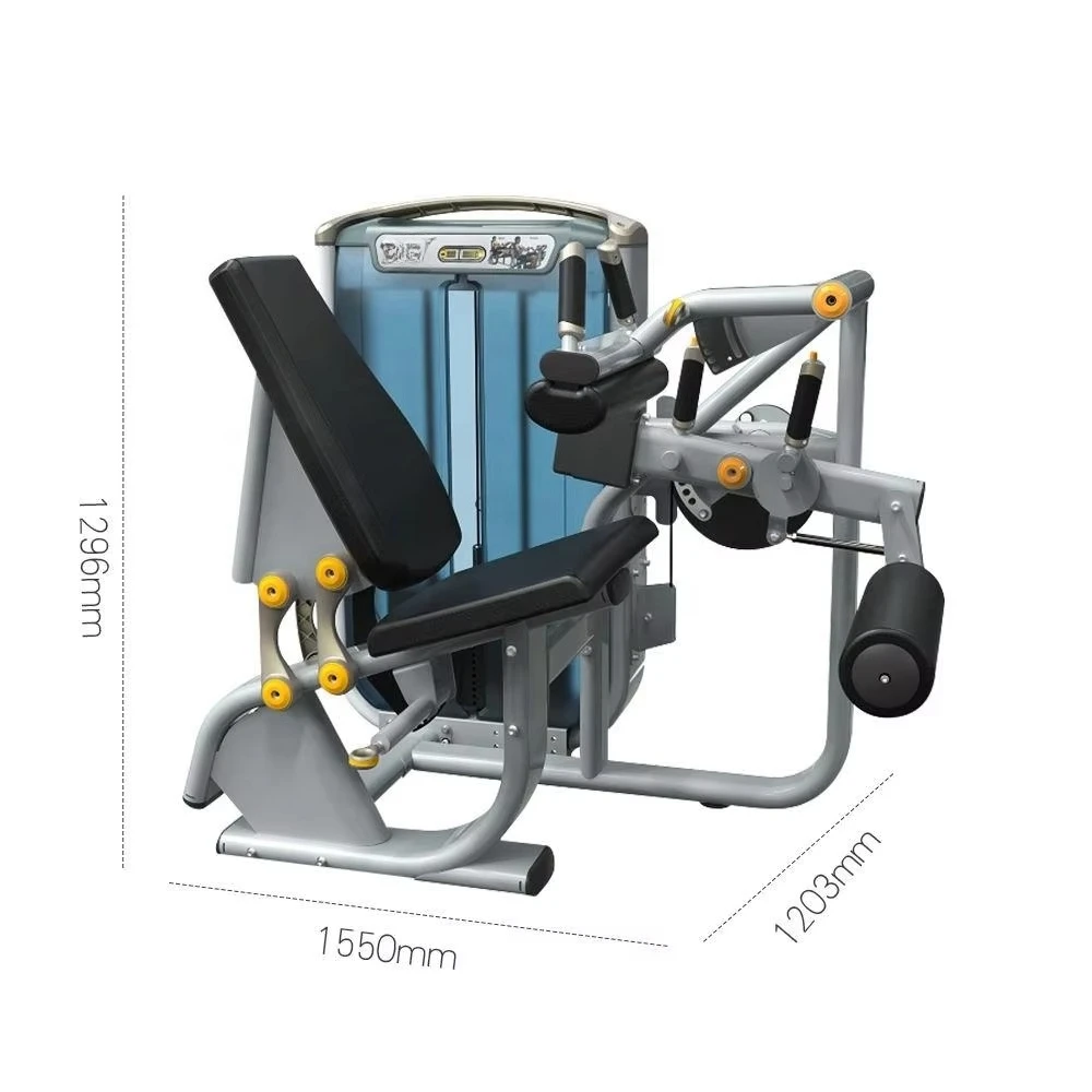 

Body Building Fitness Equipment Professional Weight Stack Pin Loaded Selection Seated Leg Curl Machine