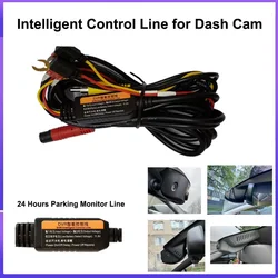 Jabriel 24H Parking Monitor Wire 2.6M 8 Pins Transformer For dash cam Car Video Recorder Intelligent Control Line For Car Dvr