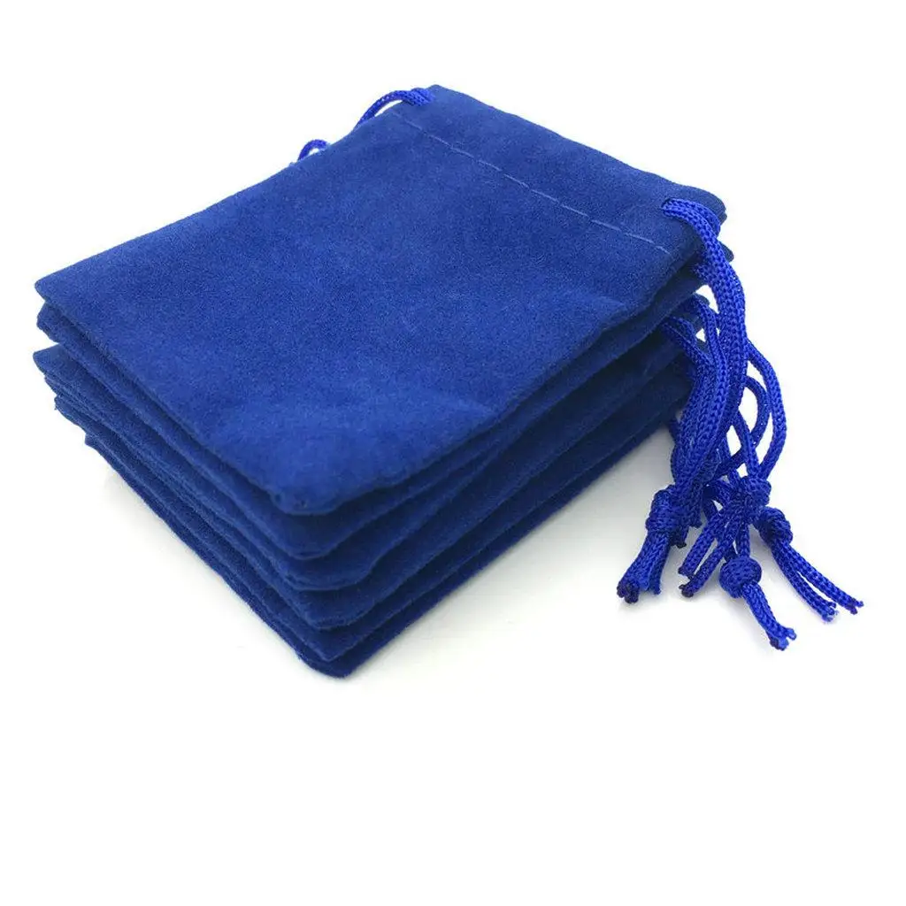 Vintage Velvet Gift Pouch Jewelry Storage Bag Small Drawstring Organizer Pouch for Christmas Favors and Party Packing