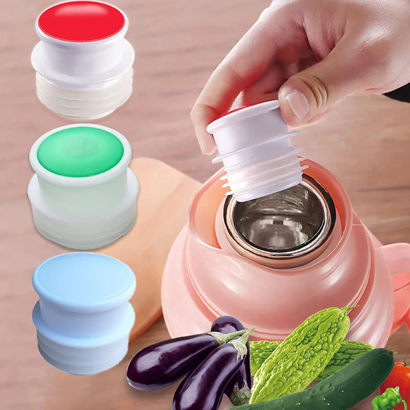 2/4 Pcs Silicone Insulated Bottle Stopper Home Boiling Water Bottle Stopper  Thermos Plug