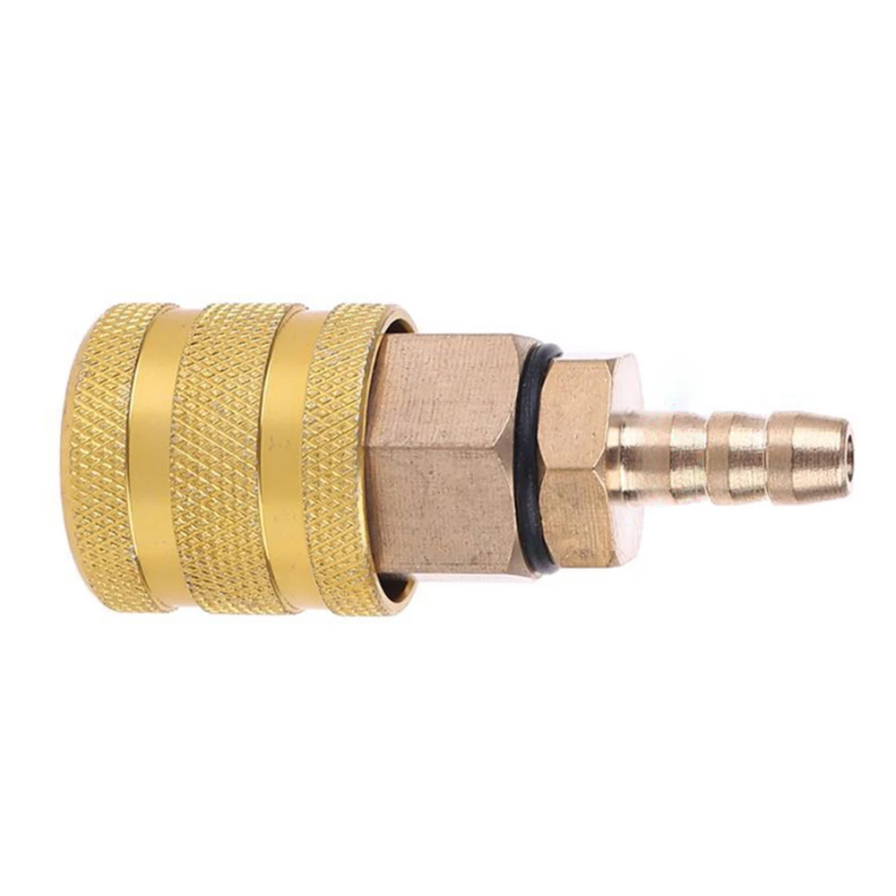 6mm/8mm Auto-Reifenventil-Clip, Pumpendüsenklemme, massiver Messingverbinder, Luftanschluss, Aufblaspumpenadapter, Hardware-Zubehör – Detail 8