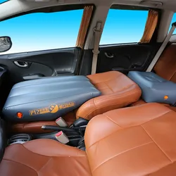 Car Inflatable Mattress Car Gap Filling Pad Rear Seat Footstool Car Travel Camping Air Bed Cushion Trunk Booster Cushion