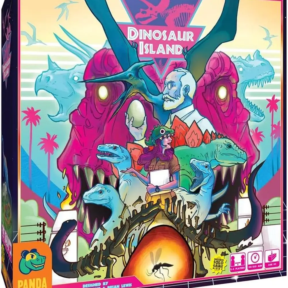 

Build Your Dino Park: A Strategic Worker Placement Game for Families, Ages 8+, 1-4 Players, 60-120 Mins, by Pandasaurus