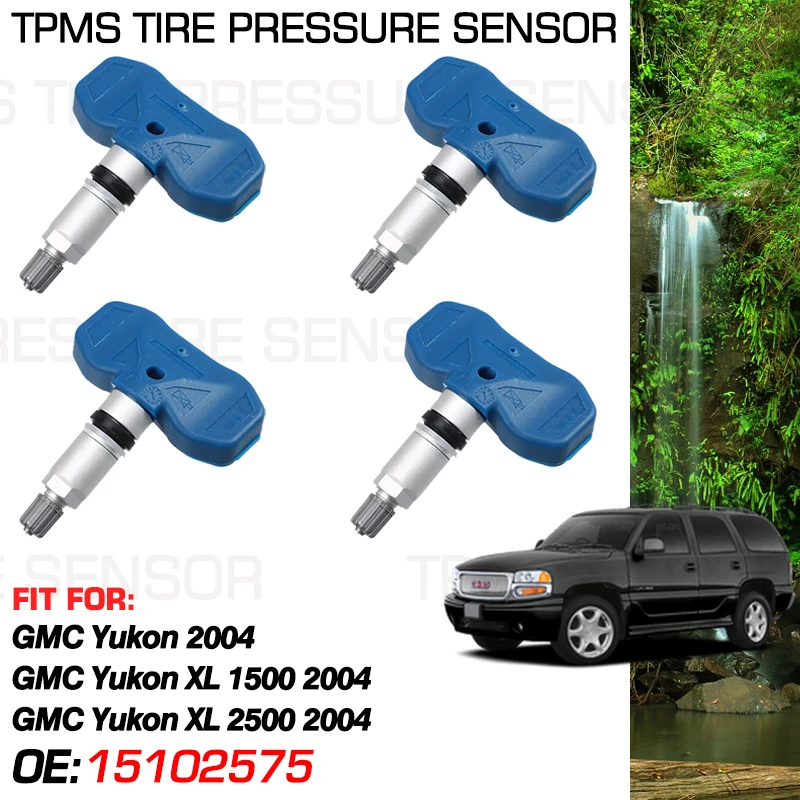 

315MHz For GMC Yukon Chevrolet Tahoe 2004 GMC Yukon XL 1500 2500 2004 GMT800 Accessories 15102575 Tire Pressure Monitor Sensor