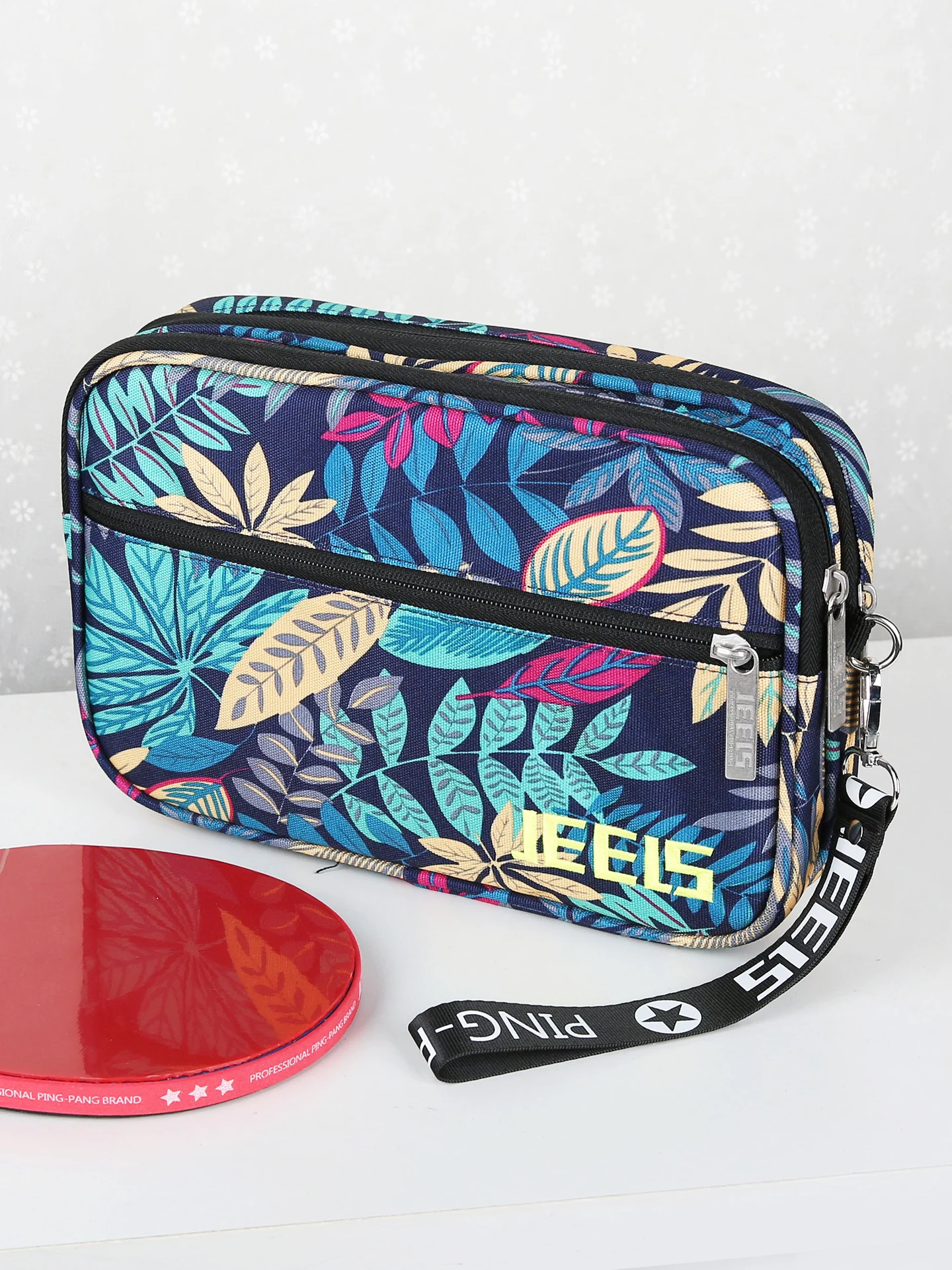 jeels-new-portable-sport-bag-blue-air-double-layer-zipper-table-tennis-paddle-case-large-capacity-square-bag-for-sports-fitne