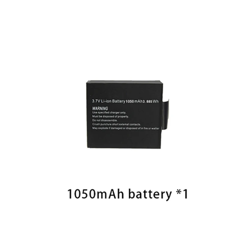 CERASTES 충전식 배터리, 액션 카메라 백업 배터리, V39, V35, V316 용, 3.7V, 1350mAh, 로트당 2 개