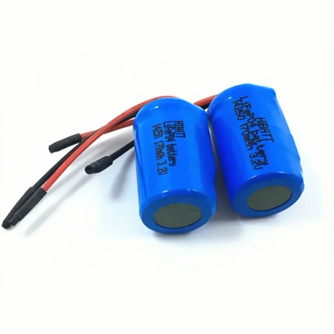 14250 LiFePO4 battery 3.2V 170mAh with electric wire for Walkie talkie Smoke alarm Infrared laser sight Emergency lighting Toys