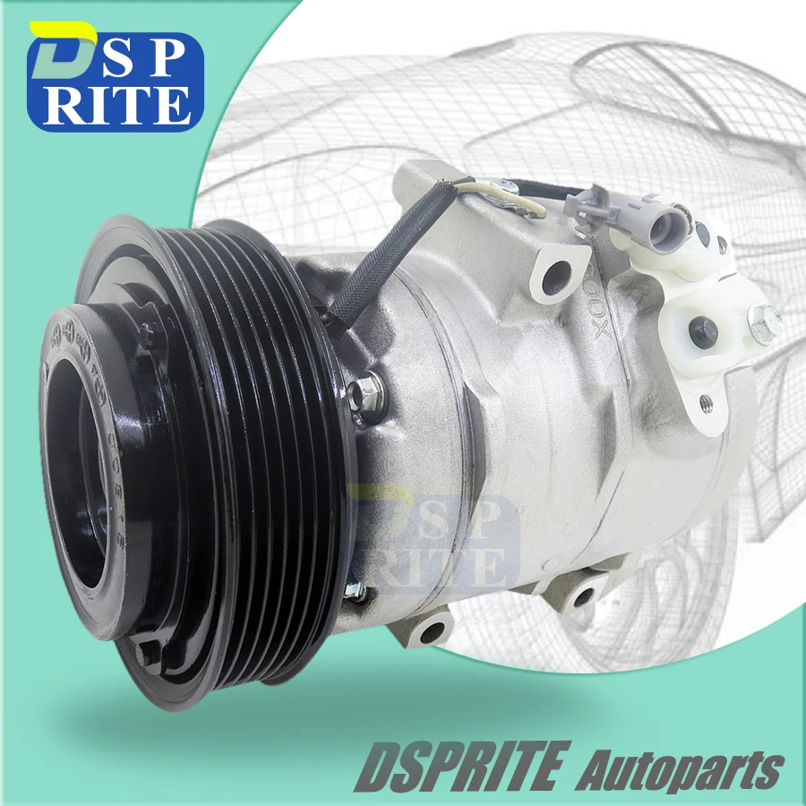 

10S17C AC Air Conditioning Compressor for Mazda MPV LW AJ 2000-2006 LC7061450A LC70-61-450A LC7061K00 LC70-61-K00 447220-4651