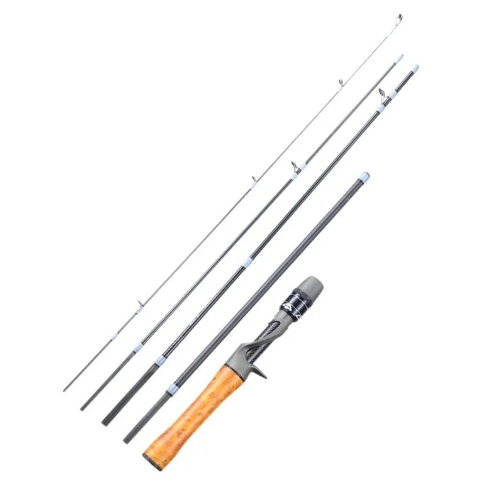 1.55M-1.85M Telescopic Fishing Rod Protable Design Carbon Fiber Material Spinning Fishing Rod Telescopic Structure