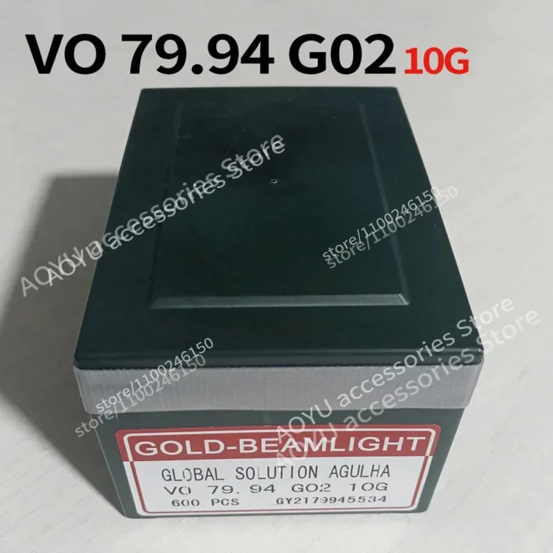 600 Pcs GOLD-BEAMLIGHT VO 79.94 G02 Needles 10G For Computerized Flat Knitting Machines