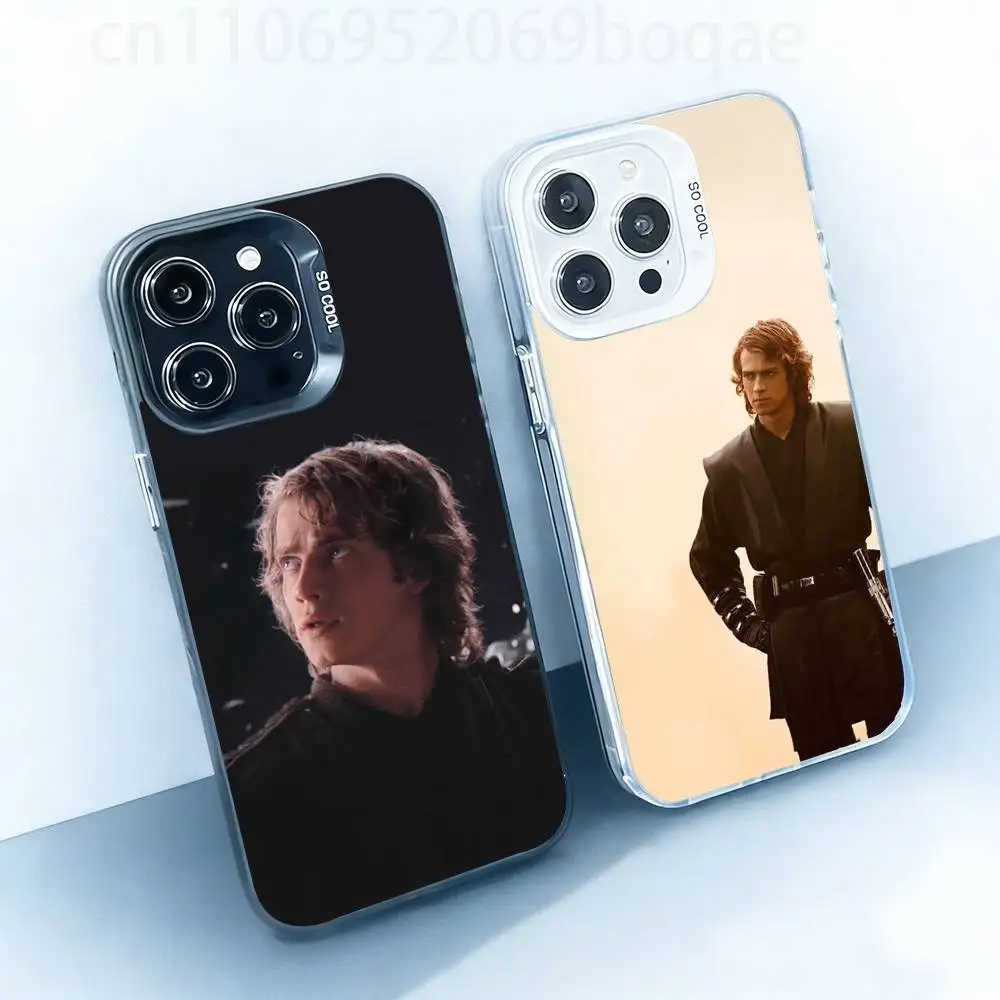 

A-Anakin S-Skywalker White Shockproof Phone Case For iPhone 17,16,15,14,13,12,11,Pro,XS,Max,Plus,Mini,SE