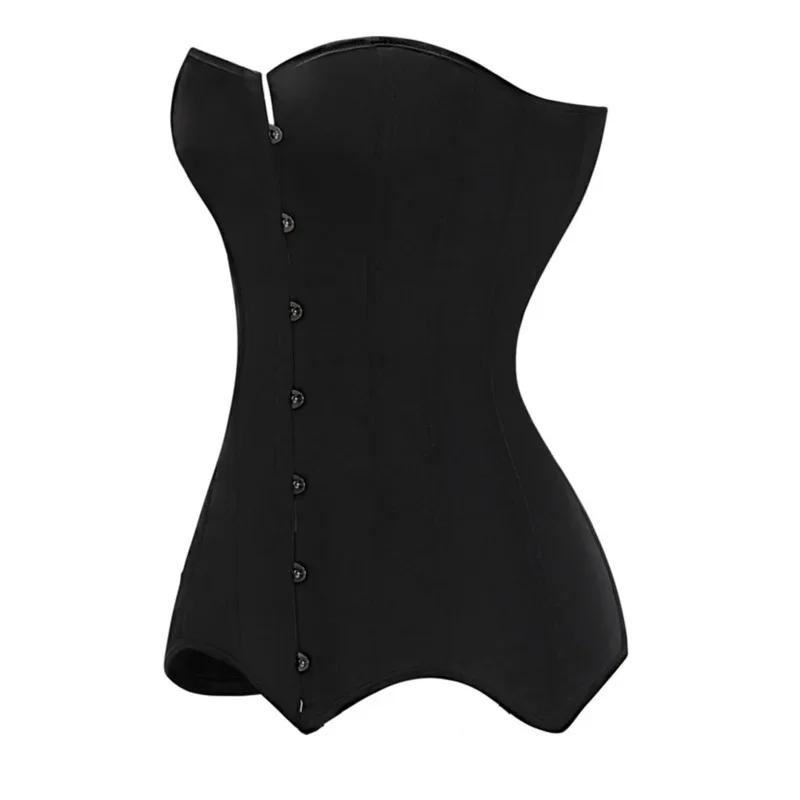 Women Sexy Corset Bustier Top Gothic Slimming Corset Long Torso Steel Bones Overbust Curve Shaper Body Shapewear Plus Size 6xl