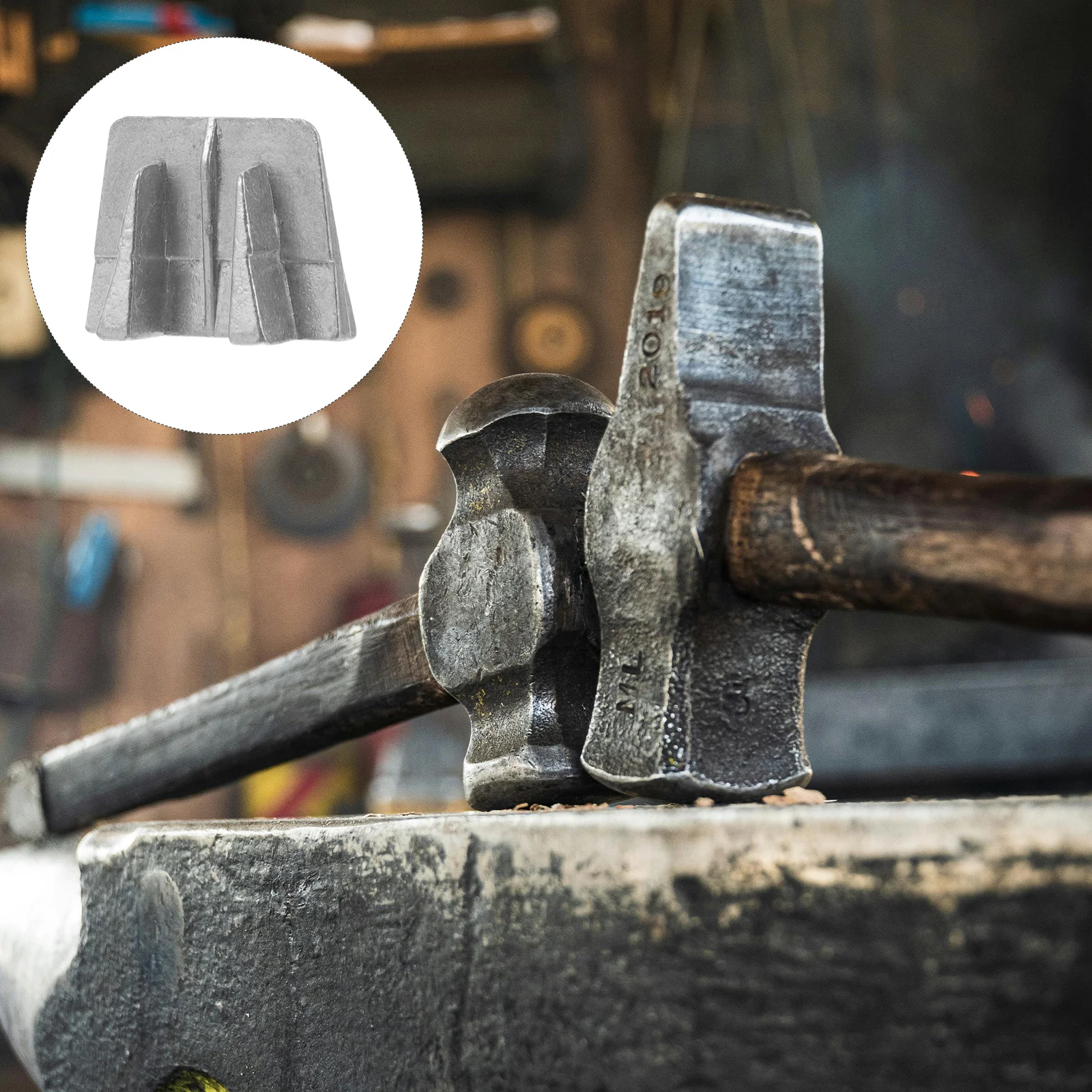 

5pcs Axe Wedge Metal Taper Wedges For Hammer Handle Splitting Fixing Replacement Sturdy Aluminum Outdoor Tool Accessory