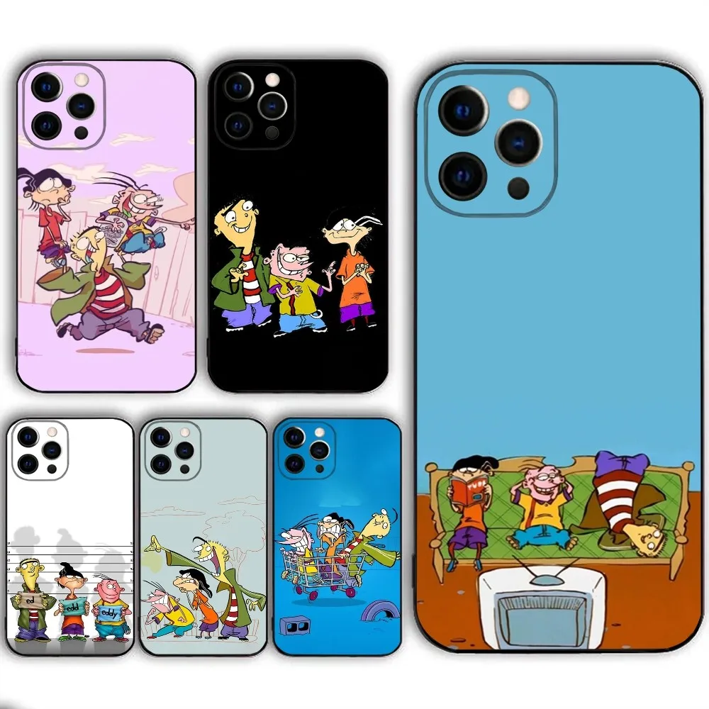 Cartoon E-Ed Edd N Eddy  Phone Case  For IPHONE 15,13,14,12,Mini ,11, Xr, X ,Xs Pro Max 8, 7 Plus Back Cover