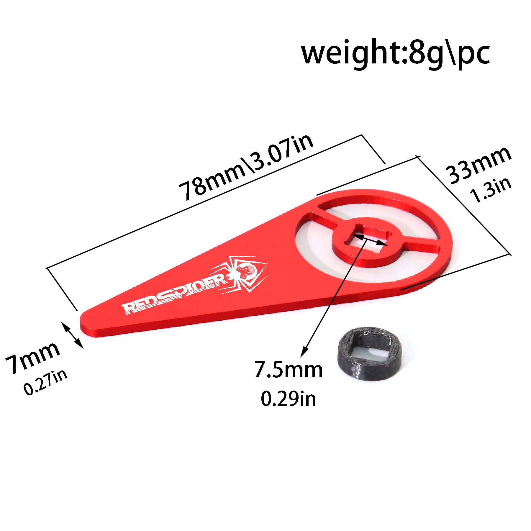 Kit telecomando Red Spider per il nuovo telecomando G7P di Fusi, aggiornamento del controllo della pistola FLYSKY uno