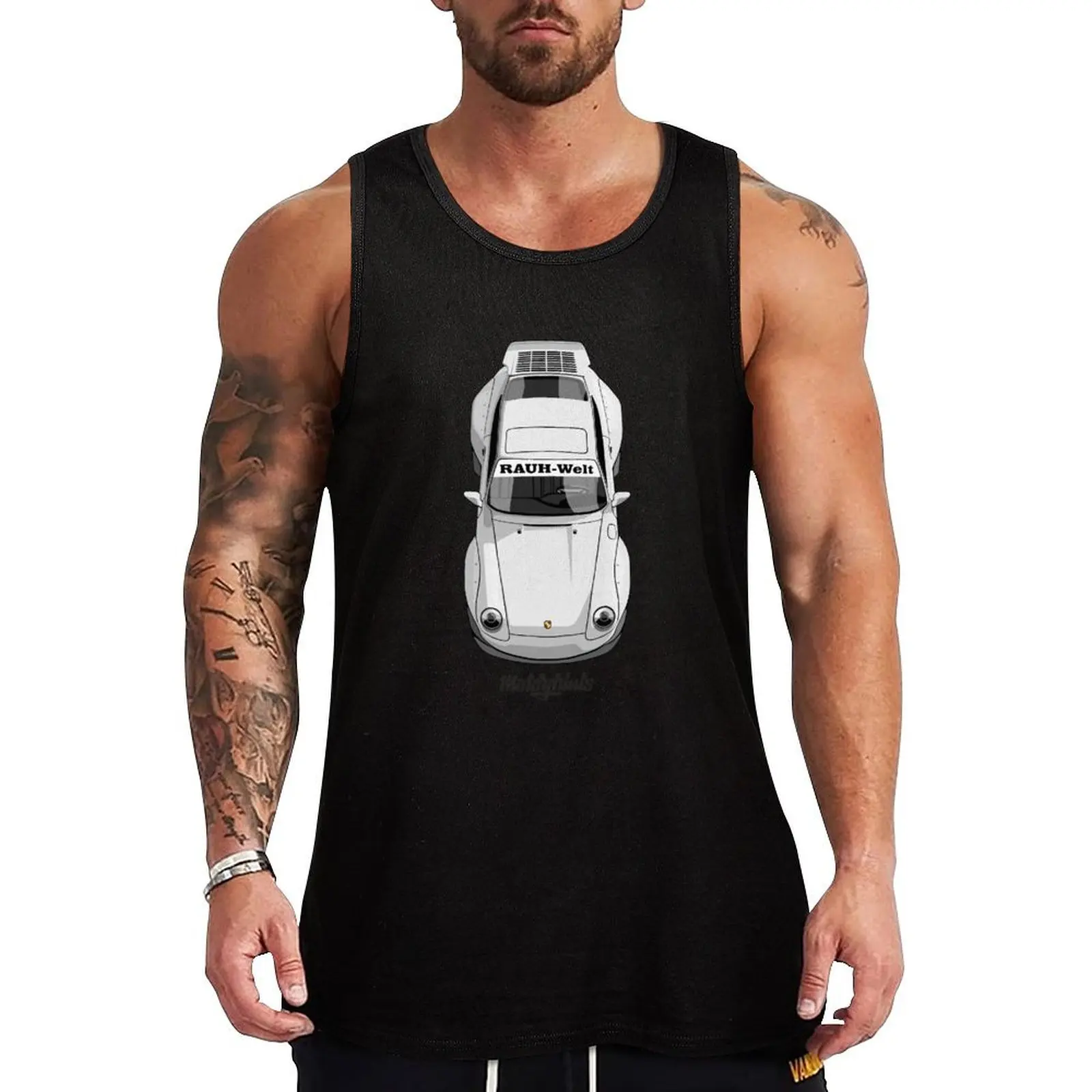 

RWB 993 (white) Tank Top T-shirts men gym shirts gym clothing men