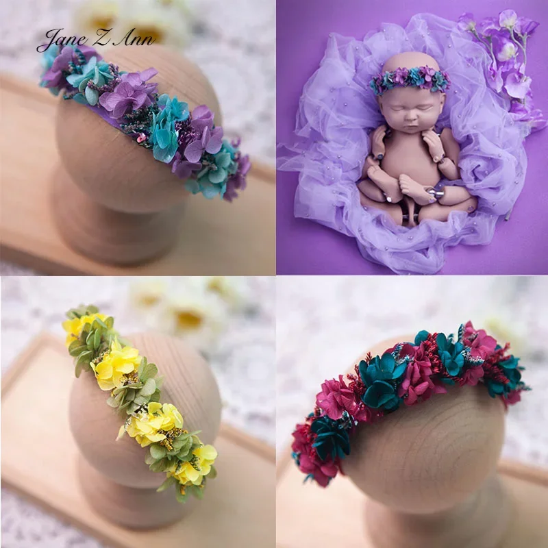 

Children photography props headwear newborns -1 year studios floral headbands flower may fall