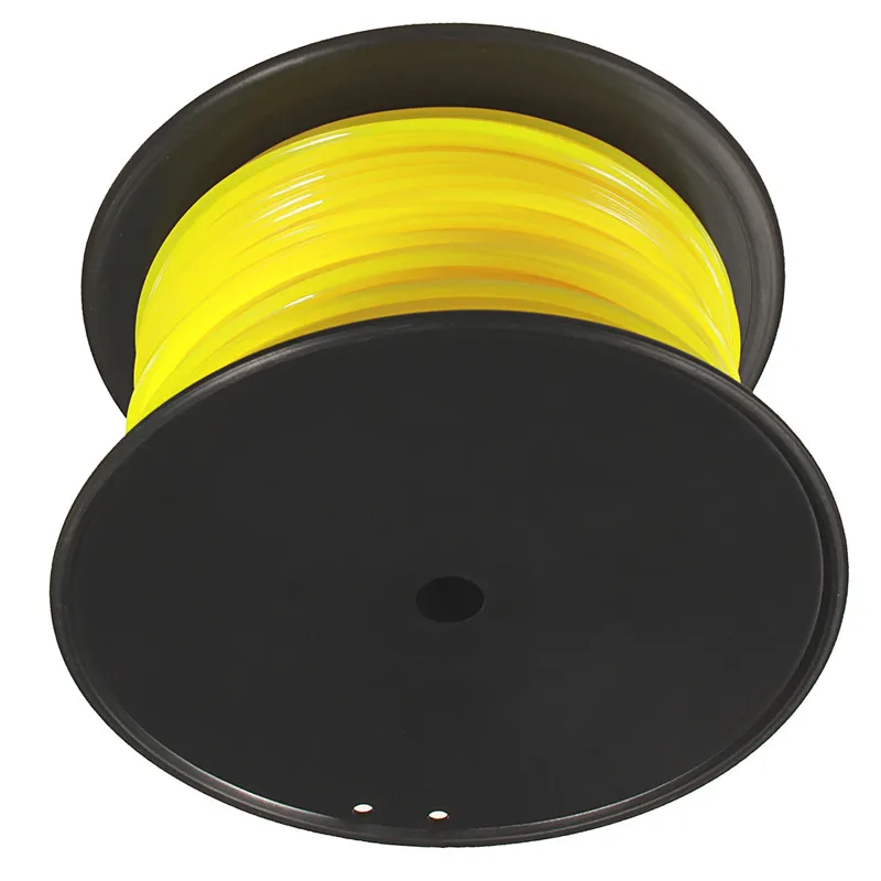 Imagem -03 - Nylon Strimmer Square Wire Cord Universal Garden Grass Cutter Trimmer Head Mower mm 100m 1pc