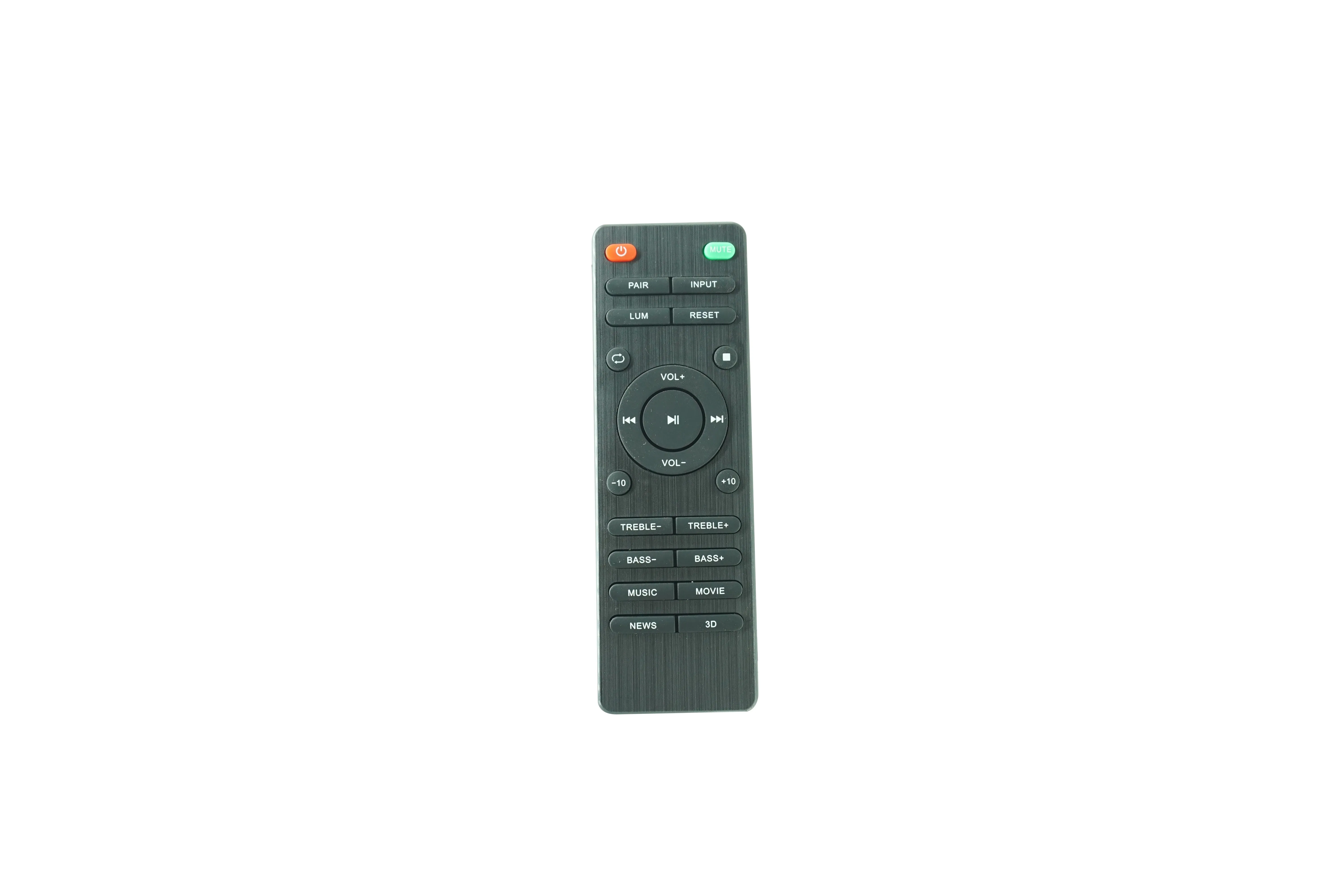 Remote Control Compatible For Platinum M10 PTSB-80W & Zoook Rocker Studio One 130W Home Theatre Soundbar System