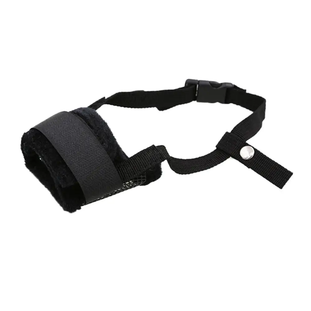 Dog Muzzle Puppy Small Large Dog Anti Barking Adjustable Mesh Soft Pet Mouth Muzzles Straps Anti-biting Puppy Mouth Cover Mask