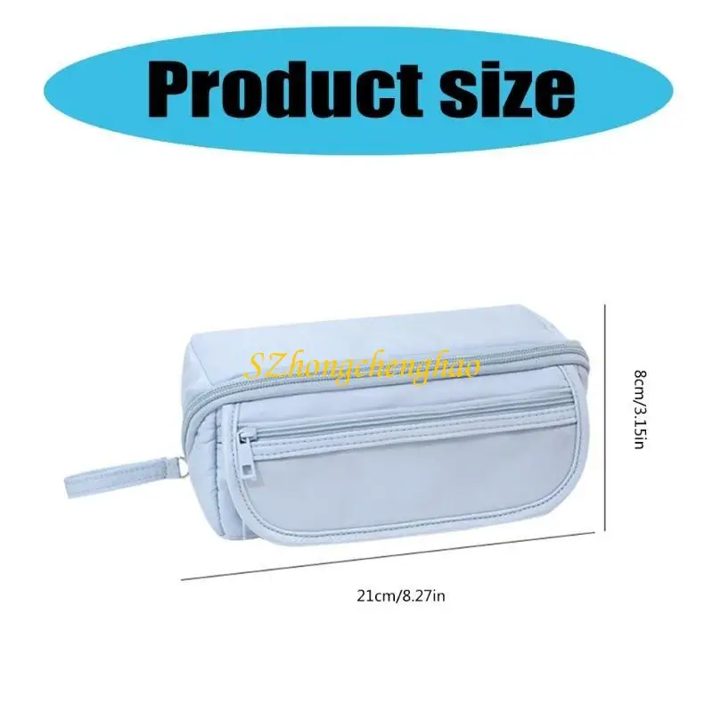 Bolsa lápiz multifuncional 9 Cambio lápiz gran capacidad comparación