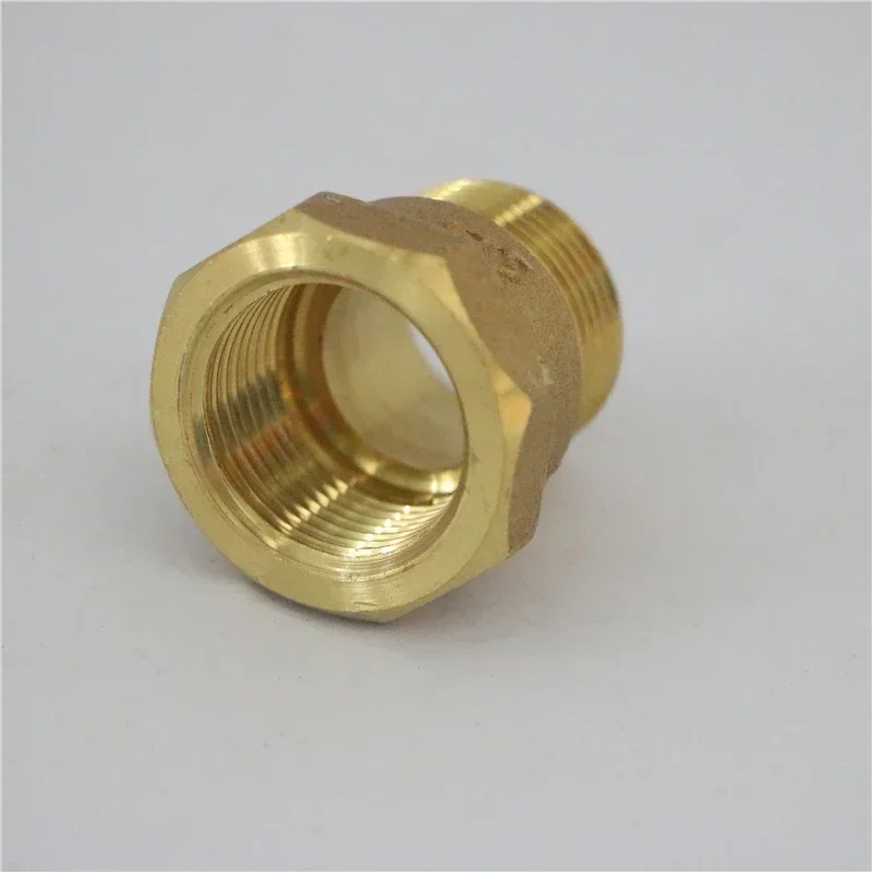 DN15/20/25/32/40/50 Brass Thickened Female and Male Wire-to-wire Joints Variable Diameter Conversion Direct Fittings