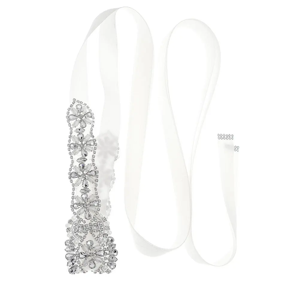 Pearl Rhinestone Bridal Waistband for Wedding Dress – Elegant Decorative Party Girdle Belt for Women