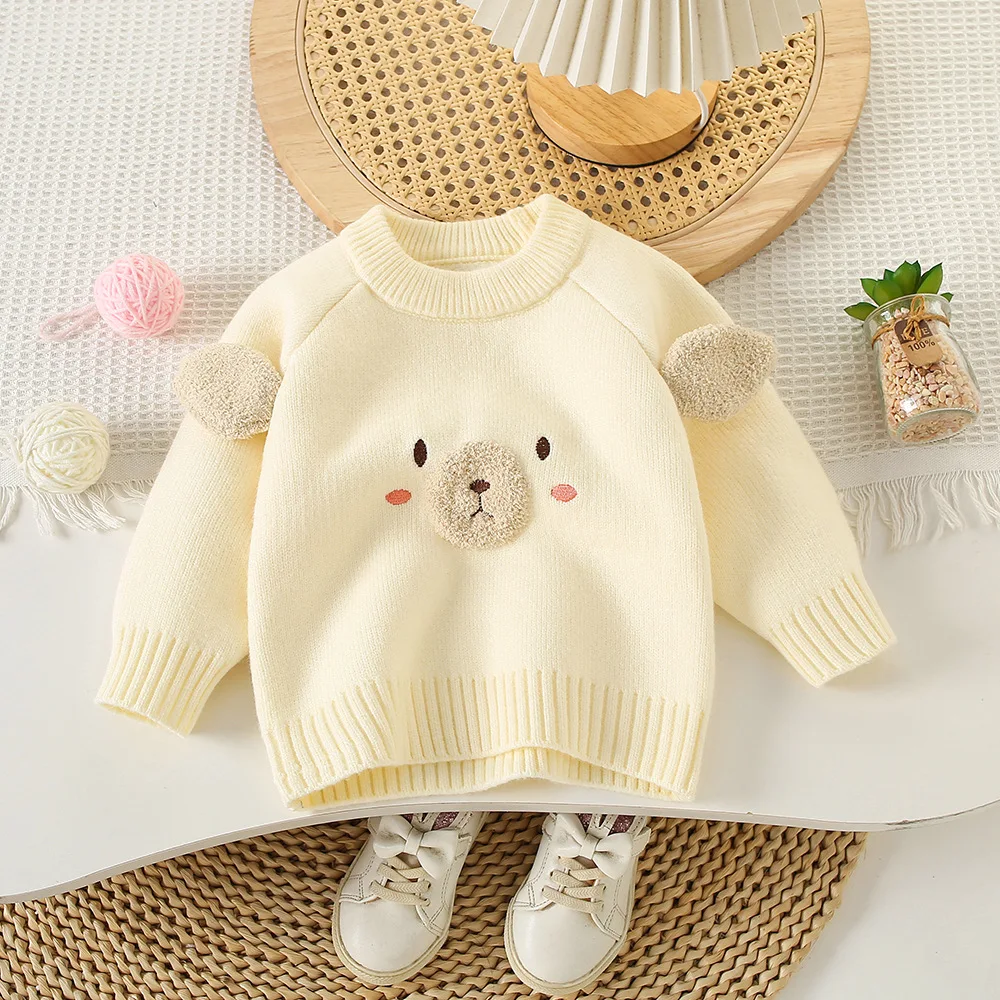 Kids Clothes Knitwear Winter Sweater, Casual Knit Toddler Boy Girl, Baby Clothes Cute Collection