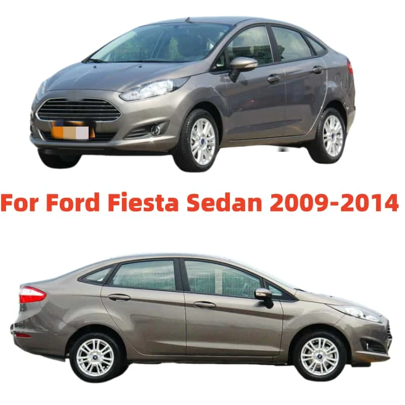 For Ford Fiesta Sedan 2009 2010 2011 2012 2013 2014 Car Styling Accessories Window Visor Deflector Window Rain Guard Cover