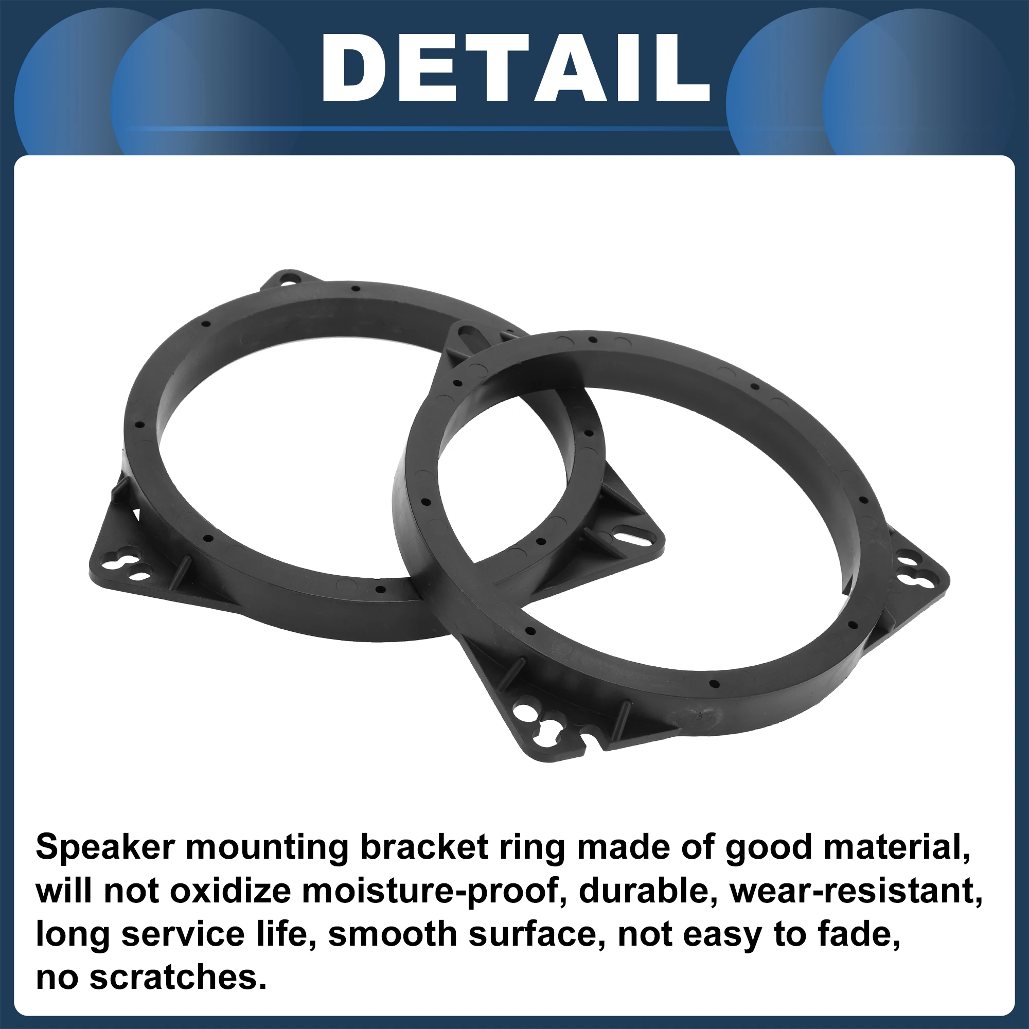 UXCELL Luidspreker Spacer Ring Tweeter Luidspreker Spacer Adapter voor Renault Trafic 2-delig