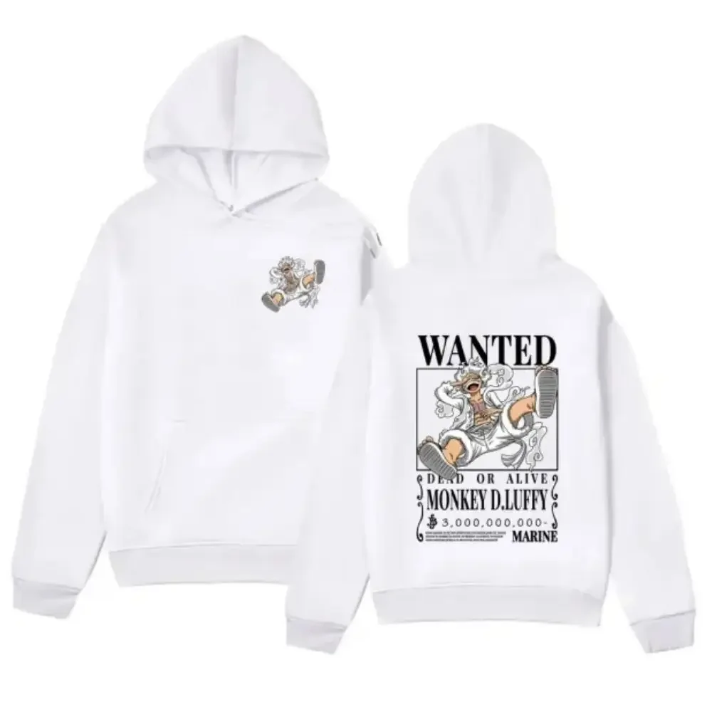 قطعة واحدة 2026 جديد حار غطاء رأس أسود الرجال النساء الشتاء القطن أراد المشارك تصميم القرد D لوفي 3 مليار باونتي النص البحري #1