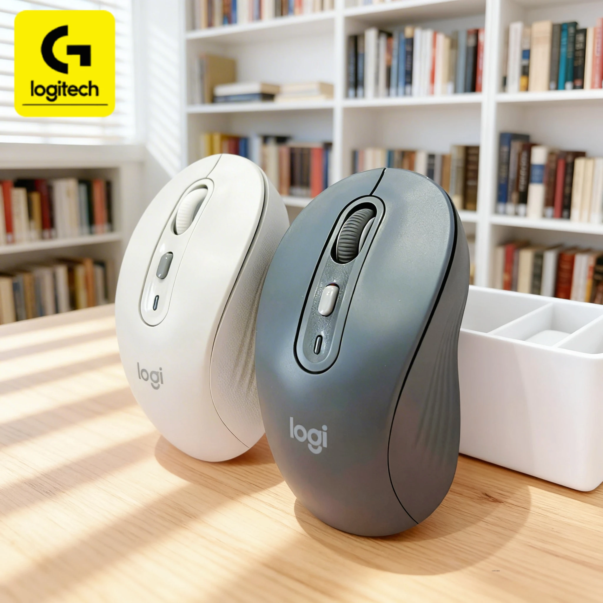 

Logitech M750/M650L wireless mouse: Ergonomic and comfortable grip, a great silent office companion.