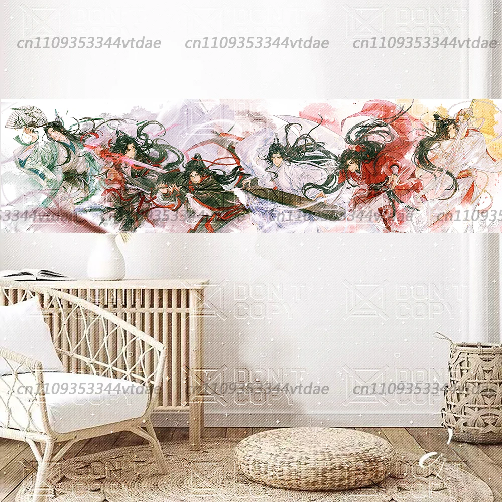 Chinese mxtx novel The Grandmaster of Demonic Cultivation tapestry Heaven Official's Blessing tapestry wangxian hualian bingqiu