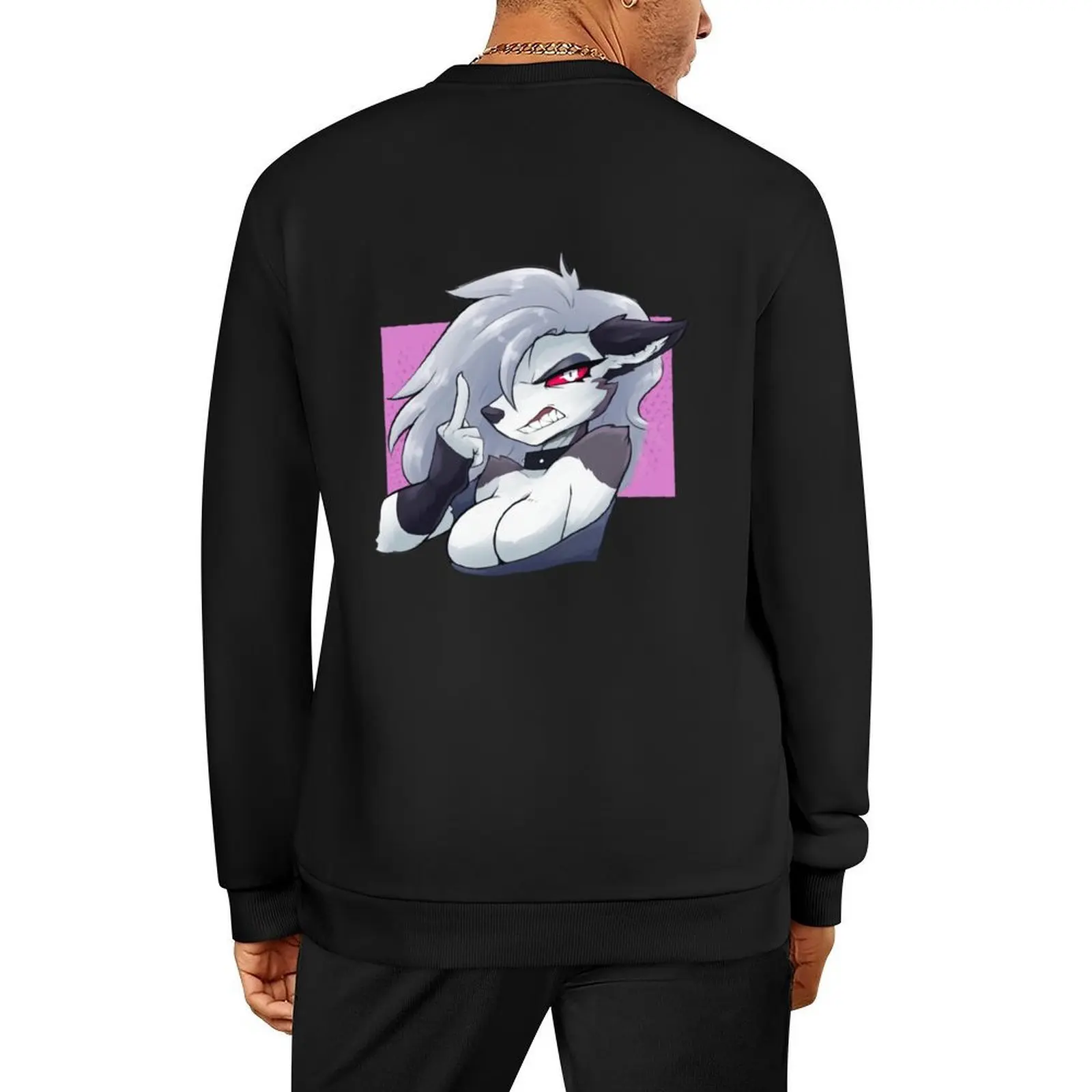 

Helluva Boss Loona Pullover men's sweat-shirt set men clothes tracksuit men anime clothing new in hoodies & sweat-shirt