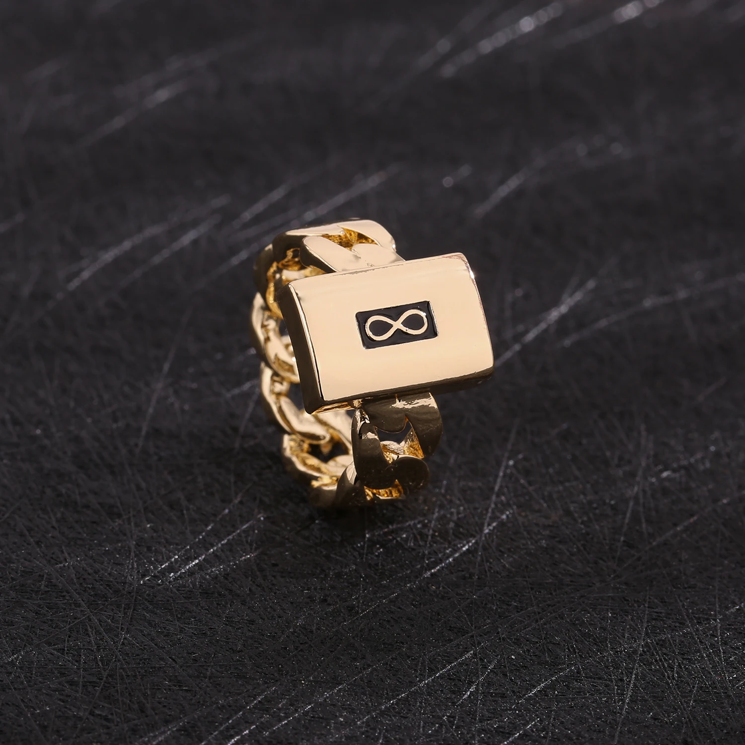 New Monaco men's and women's rings, elegant zircon rings, brass material, party gifts, Monaco charm rings view 5