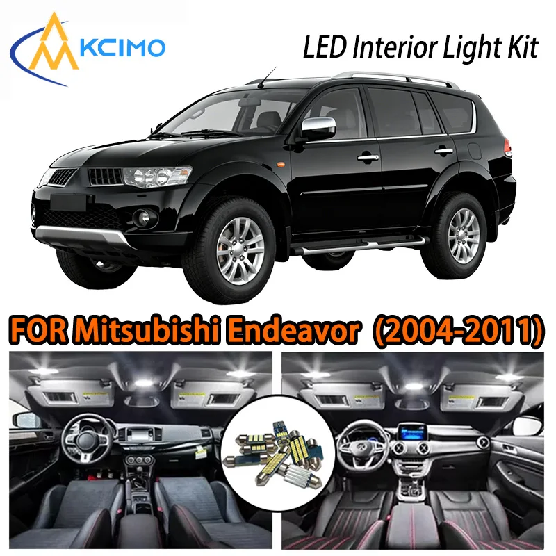 

KCIMO For Mitsubishi Endeavor D7 D8 (2004-2011) High-Performance LED Set Bright Light, Quick Install