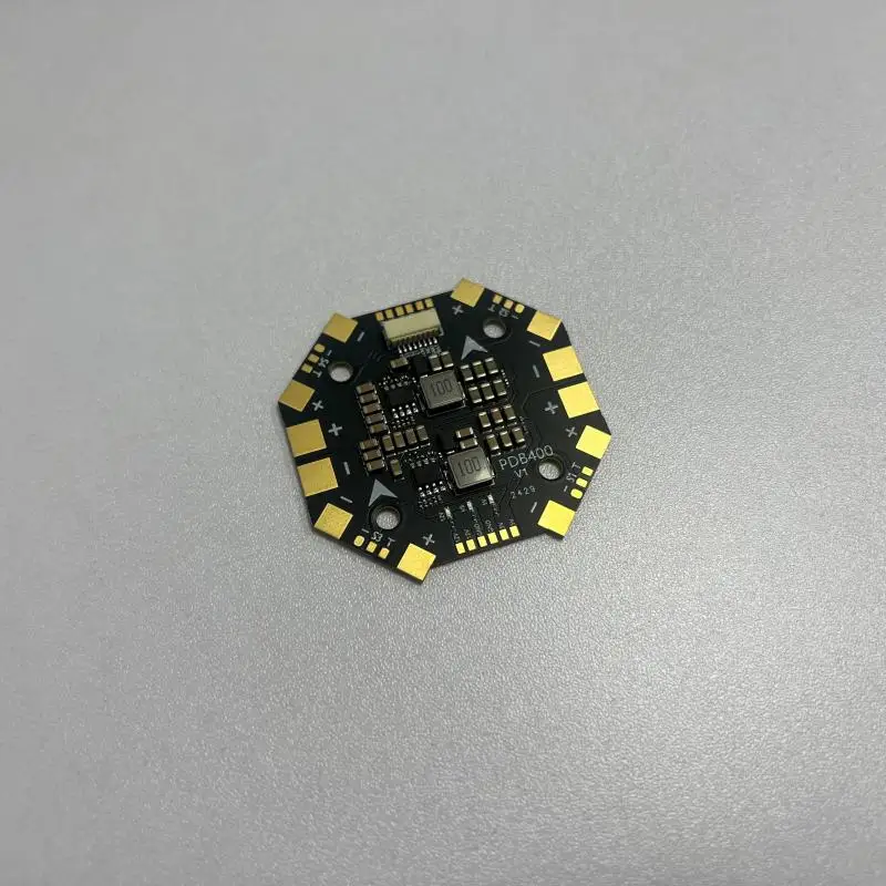 PDB400 Quadcopter Fixed Wing Crossing Drone Power Distribution Board Ammeter 6-8S High Current
