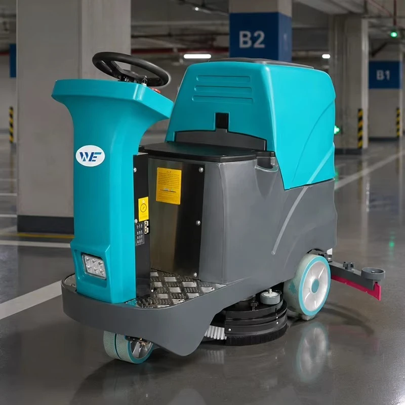 Industrial Ride on Floor Cleaning Machine Vinyl Epoxy Marble Tile Commercial Floor Cleaning Washing Machine