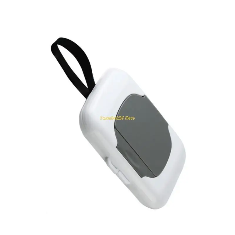 WXTD WIPES DOSPENSERS SOLLOPLIFLE STRUPE BABY Pudełko Pudełko na zewnątrz na zewnątrz Podróż do wielokrotnego użytku Wet