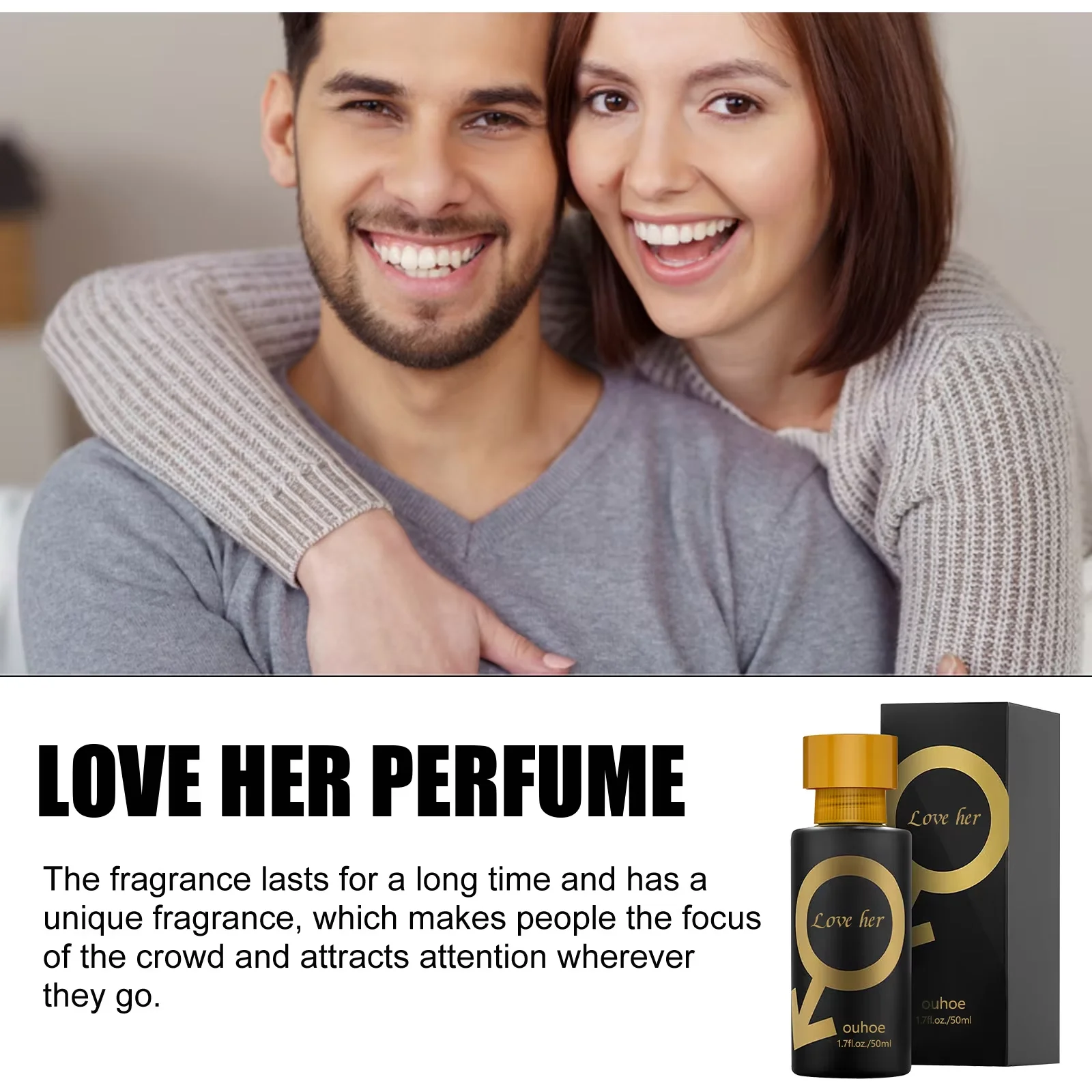 Perfume Womens Long Lasting Pheromone Dating Fragrant Flirting Seduction Erotic Aroma Deodorant Party Couples Love Her Perfume