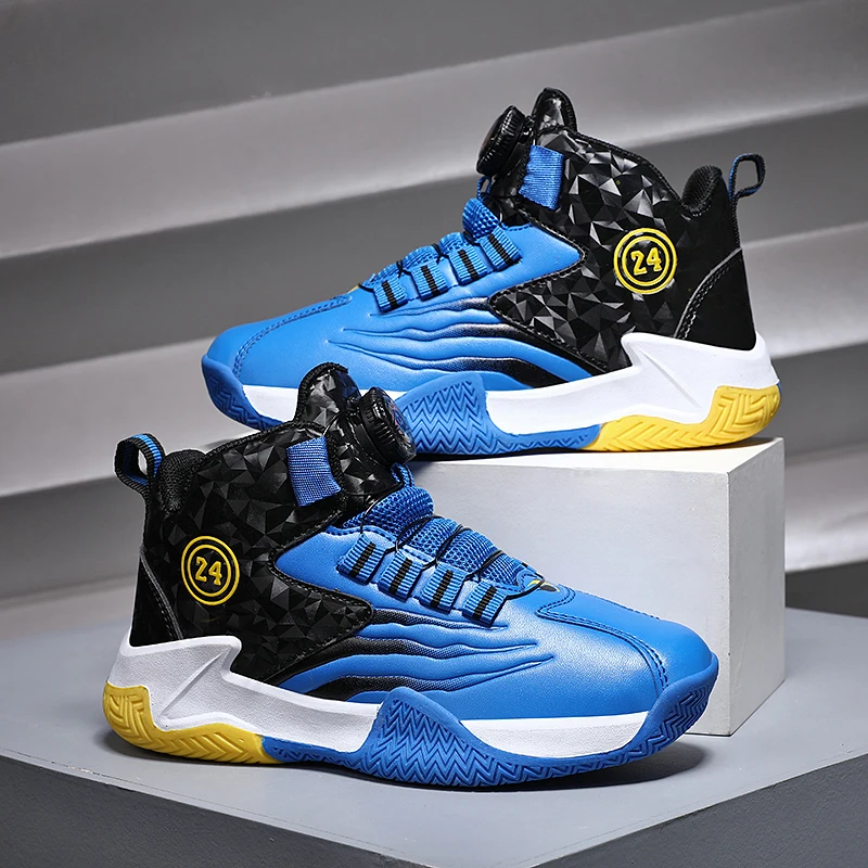 

Boys Basketball Shoes Sports Sneakers Rotation Children's Spring Summer New Model Casual Shoes for Kids Male Toddler Boys Shoes