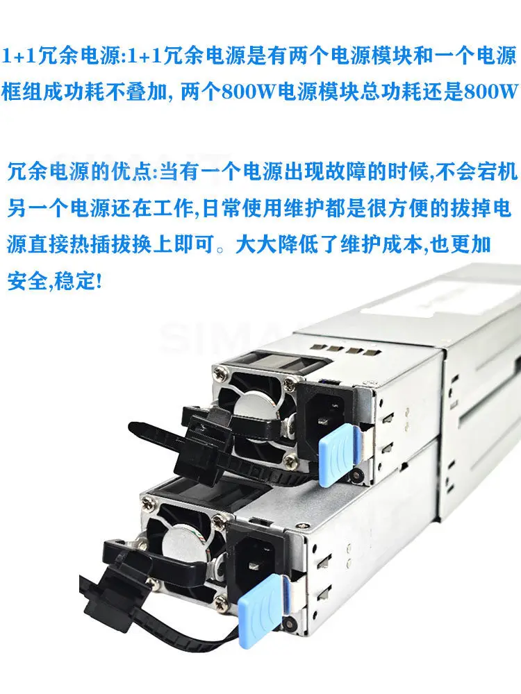 550W-1600W 1+1 CRPS Hot Swap Power Supply | Redundant PSU for 2U/4U Rack Server Chassis