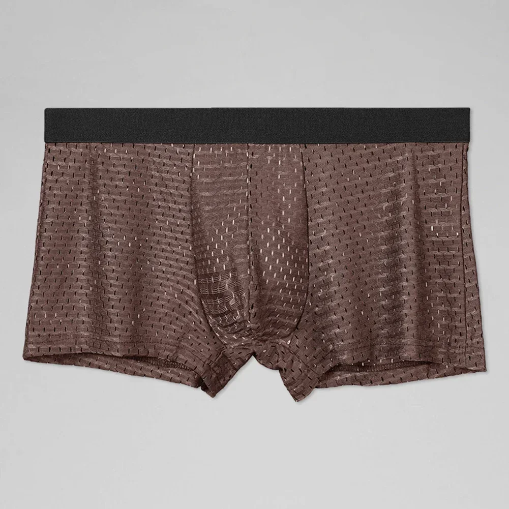 

Casual Wear Daily Use Boxer Briefs Breathable Boxer Briefs Breathable Ice Silk Underwear Brief Elastic Stretch