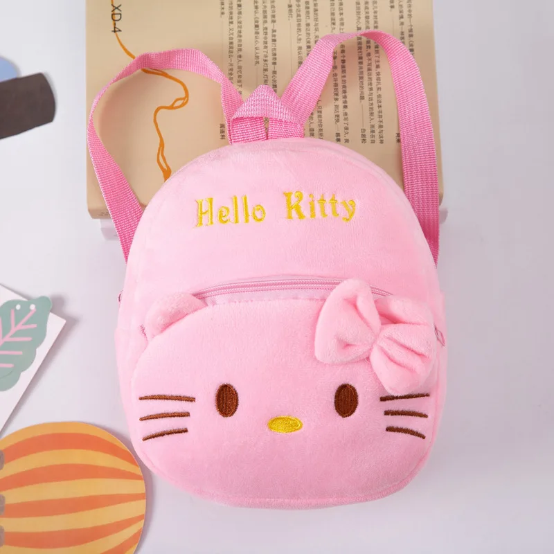 Zaino per studenti Cartoon Hellos Kittys zaino in peluche zaino carino di grande capacità regali di cancelleria per studenti e bambini